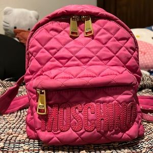 💕MOSCHiNO 💖Barbie pink BACKPACK💓